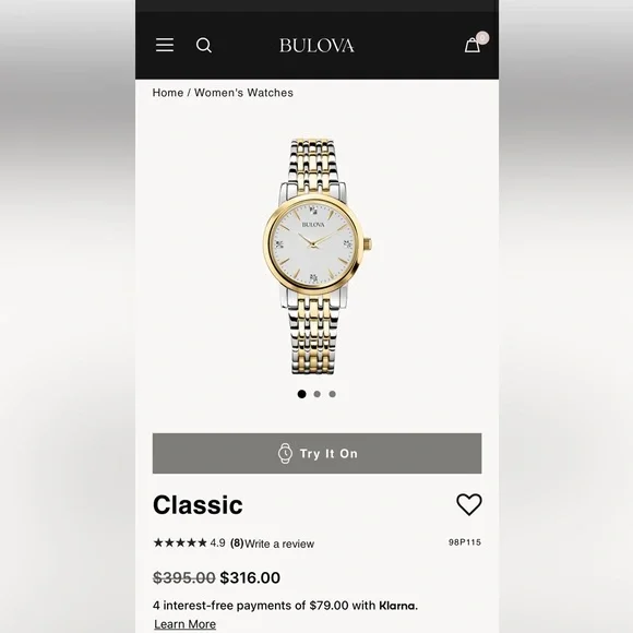 Bulova Accessories Womens Bulova Classic Watch Poshmark